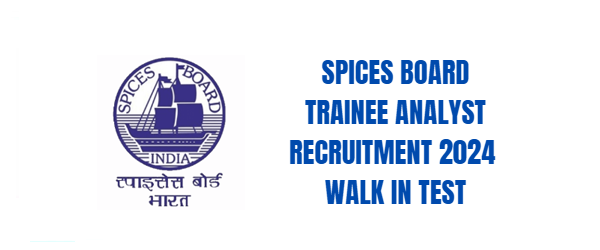 Spices Board Trainee Analyst Recruitment 2024.png